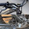 image:imageBUCKLOS Zoom HB876E 2PIN 4 Pistons EBike Electric Power Off Hydraulic Disc Brake SetLeft Front 1100mm Right Rear 1850mm Aluminum Alloy Lever with Caliper isPM Adapter for ebikeMTB Mountain BikeFrontRearRed