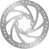 image:imageBUCKLOS 140mm 160mm 180mm 203mm MTB Disc Brake Rotor with 6 Bolts Bicycle Brakes Stainless Steel Rotors M5 Screws Opposite Hole Distance 44mm fit Mountain Road Bikes MTB BMXsliverA