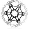 image:imageBUCKLOS 160mm 180mm 203mm Floating Disc Brake Rotor Stainless Steel MTB Brakes Rotors with 6PC Bolts Ultralight Floating Disc Rotor fit Mountain Bike Road Bikes BMXBlackRedBlack