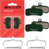 image:imageBUCKLOS Bike Disc Brake Pads  Bicycle Disk 4 Piston Pads for Shimano D02S D03S Saint Deore XT XTR SLX ZeeTektroTRP for Mountain BikeRoad BikeEbikeMTBCeramic2PC