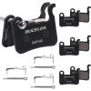 image:imageBUCKLOS Bike Disc Brake Pads  Bicycle Disk Brake Pads for ZoomShimano Deore XT XTR LX SLX Hone Alfine Saint for EbikeMountain BikeElectric BikeRoadScooterSemiMetallic4PC