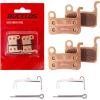 image:imageBUCKLOS Bike Disc Brake Pads  Bicycle Disk Brake Pads for ZoomShimano Deore XT XTR LX SLX Hone Alfine Saint for EbikeMountain BikeElectric BikeRoadScooterSintered Metal2PC