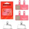 image:imageBUCKLOS Bike Disc Brake Pads for TRP Tektro Shimano MT200 Deore BrM575 M525 M515 T615 T675 M505 M495 M486 M485 Ridstar Q20Bicycle Disk Brakes Pads for Mountain BikeElectric BikeRoadScooterEbikeMultiMetallic2PC