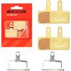 image:imageBUCKLOS Bike Disc Brake Pads for TRP Tektro Shimano MT200 Deore BrM575 M525 M515 T615 T675 M505 M495 M486 M485 Ridstar Q20Bicycle Disk Brakes Pads for Mountain BikeElectric BikeRoadScooterEbikeCopperBased2PC