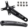 image:imageBUCKLOS DoubleTriple 64104 BCD Square Taper Bike Crankset  2x3x Mountian Bike MTB 170mm Bicycle Cranksets with 22242632384244T Chainring for 8910 SpeedCrankonly