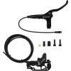 image:imageBUCKLOS EBike 2PIN 4 Pistons Electric Power Off MTB Hydraulic Disc Brake SetEBike Left Front 1150mm Right Rear 1950mm Aluminum Alloy Caliper Lever for ebikeScooterMountain Bike HDE735PreBledRear