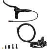 image:imageBUCKLOS EBike 2PIN 4 Pistons Electric Power Off MTB Hydraulic Disc Brake SetEBike Left Front 1150mm Right Rear 1950mm Aluminum Alloy Caliper Lever for ebikeScooterMountain Bike HDE735PreBledFront