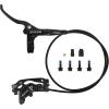 image:imageBUCKLOS MTB 4 Pistons Hydraulic Disc Brake Set Mountain Bike Left Front 850 mm Right Rear 1630 mm Bicycle Disk Break Aluminum Alloy Caliper Lever for EbikeFolding BicycleFat Bike HDM735PreBledFront