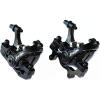 image:imageBUCKLOS Mountain Bike Mechanical Disc Brake Caliper with Adapter MTB Dual Piston Line Pulling Brakes Aluminum Alloy Calipers Front Rear with Brake Pads for Road Bike Mountain BikeFrontRear