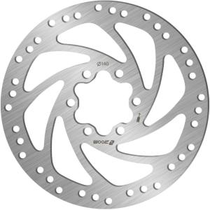 image:imageBUCKLOS 140mm 160mm 180mm 203mm MTB Disc Brake Rotor with 6 Bolts Bicycle Brakes Stainless Steel Rotors M5 Screws Opposite Hole Distance 44mm fit Mountain Road Bikes MTB BMXsliverA