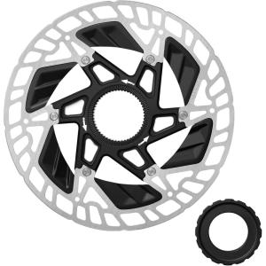 image:imageBUCKLOS 160mm Bike Centerlock Disc Brake Rotor for Mountain Bike Road Bike MTB Bicycle Stainless Steel Center Lock Disc Brakes Rotors for EbikeBMXBlackBlack160mmHeat Dissipation Fins