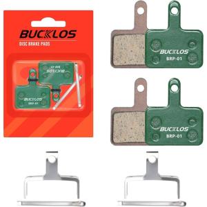 image:imageBUCKLOS Bike Disc Brake Pads for TRP Tektro Shimano MT200 Deore BrM575 M525 M515 T615 T675 M505 M495 M486 M485 Ridstar Q20Bicycle Disk Brakes Pads for Mountain BikeElectric BikeRoadScooterEbikeCeramic2PC