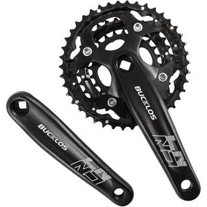 image:imageBUCKLOS DoubleTriple 64104 BCD Square Taper Bike Crankset  2x3x Mountian Bike MTB 170mm Bicycle Cranksets with 22242632384244T Chainring for 8910 SpeedCrank423224T