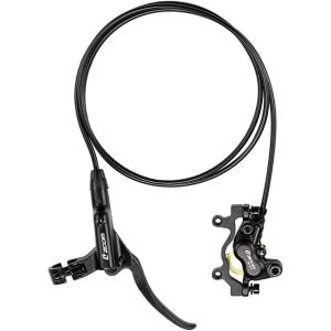 image:imageBUCKLOS Zoom MTB 4 Piston Hydraulic Disc Brakes Set Left Front 850mm Right Rear 1550mm Mountain Bike Hydraulic Brake Aluminum Alloy Lever with Caliper isPM Adapter PreBledRear only