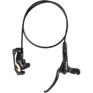 image:imageBUCKLOS Zoom MTB 4 Piston Hydraulic Disc Brakes Set Left Front 850mm Right Rear 1550mm Mountain Bike Hydraulic Brake Aluminum Alloy Lever with Caliper isPM Adapter PreBledFront only