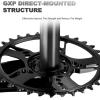 image:imageBUCKLOS 170175mm Mountain Bike Crankset  CNC MTB Hollowtech Direct Mount Single Speed Cranksets Bicycle Crank Set with 32343638T Narrow Wide Tooth Chainring for 9101112 Speeds38T