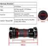 image:imageBUCKLOS 170175mm Mountain Bike Crankset  CNC MTB Hollowtech Direct Mount Single Speed Cranksets Bicycle Crank Set with 32343638T Narrow Wide Tooth Chainring for 9101112 Speeds32T