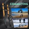 image:imageBUCKLOS 20 inch 40 Fat Tire EBike Air Suspension Fork 180mm Travel Spacing Hub 135mm Straight Tube MTB Manual Lockout 9mm QR Mountain Bike Double Shoulder Electric Bicycle Front Forks Snow BeachGold