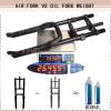 image:imageBUCKLOS 20 inch 40 Fat Tire EBike Air Suspension Fork 180mm Travel Spacing Hub 135mm Straight Tube MTB Manual Lockout 9mm QR Mountain Bike Double Shoulder Electric Bicycle Front Forks Snow BeachBlack
