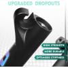 image:imageBUCKLOS 20 inch 40 Fat Tire EBike Air Suspension Fork 180mm Travel Spacing Hub 135mm Straight Tube MTB Manual Lockout 9mm QR Mountain Bike Double Shoulder Electric Bicycle Front Forks Snow BeachGold