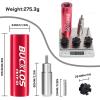 image:imageBUCKLOS Bike Fork Star Nut Setting Install Tool with Free Star Nuts and Spare Special Screws for 1 118 Threadless Fork Tubes and Headset System Stainless Steel Bicycle Star Nut Installation ToolProfessional Edition