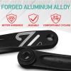 image:imageBUCKLOS Ebike Mountain Bike SquareDiamondHollow Crank Arm 152MM170MM175MM MTB Aluminum Bicycle CrankSet for Electric BikeRoad BikeCommuter BikeExercise BikeFat BikeLeftRight 170mm Square Crank