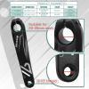 image:imageBUCKLOS Ebike Mountain Bike SquareDiamondHollow Crank Arm 152MM170MM175MM MTB Aluminum Bicycle CrankSet for Electric BikeRoad BikeCommuter BikeExercise BikeFat BikeOnly Left 175mm Spline Crank