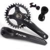 image:imageBUCKLOS IXF 104 BCD 3052T Mountain Bike Crankset Hollow Integrated MTB 170mm Crank Set Aluminum Alloy Bike Crankset with Narrow Wide Tooth Chainring Bottom Bracket Bolts BlackRedBlack