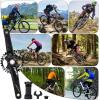 image:imageBUCKLOS IXF 104 BCD 3052T Mountain Bike Crankset Hollow Integrated MTB 170mm Crank Set Aluminum Alloy Bike Crankset with Narrow Wide Tooth Chainring Bottom Bracket Bolts BlackRedRed