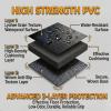 image:imageBUCKLOS Treadmill Mat for Carpet and Hardwood Floors NonSlip Floor Protection 6MM Thick 36x72 Exercise Equipment Mat for Under Treadmill Compatible with Peloton Bike Indoor Spin Bike Elliptical36W x 72L x 025Th