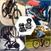 image:imageBucklos Bike Pedals with Toe Cages and Straps  Bicycle Toe Clips Cage Compatible with Road BikePelotonMountian BikesMTB  Toe Clip Pedal for Wide Shoes Indoor Outdoor CyclingSPD Pedals with Toe Cage