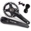 image:imageBUCKLOS IXF 104 BCD 3052T Mountain Bike Crankset Hollow Integrated MTB 170mm Crank Set Aluminum Alloy Bike Crankset with Narrow Wide Tooth Chainring Bottom Bracket Bolts BlackRedBlack