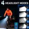 image:imageBUCKLOS 100015002000 Lumens Ultra Bright Bike Lights for Night Riding Bicycle Headlight with AutoDimming LED USB Rechargeable 75 Modes IPX5 Waterproof Front Light Long Battery Powered1000LM PRO4000mAh