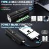 image:imageBUCKLOS 100015002000 Lumens Ultra Bright Bike Lights for Night Riding Bicycle Headlight with AutoDimming LED USB Rechargeable 75 Modes IPX5 Waterproof Front Light Long Battery Powered1000LM PRO4000mAh