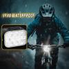 image:imageBUCKLOS Bike Lights Front and Back for Night Riding 10 LED Ultra Bright 89 Modes USB Rechargeable Bicycle Headlight and Tail IPX6 Waterproof 1100mAh Bikes Light Set 35 Hrs Long Battery PoweredFront only