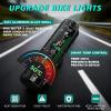 image:imageBUCKLOS Super Bright Bike Lights for Night Riding Bicycle Headlight LED USB Rechargeable 1500 1200 Lumens 56 Modes with Rotatable Lens IP66 Waterproof Front Light Long Battery Operated600LM2200mAh