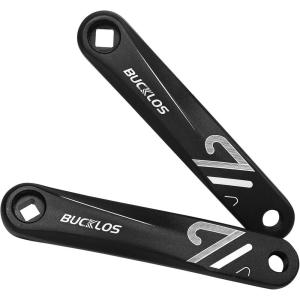 image:imageBUCKLOS Ebike Mountain Bike SquareDiamondHollow Crank Arm 152MM170MM175MM MTB Aluminum Bicycle CrankSet for Electric BikeRoad BikeCommuter BikeExercise BikeFat BikeLeftRight 170mm Diamond Crank
