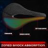 image:imageBUCKLOS Bike Saddle 3D Printing Bike Seat Mountain Road Comfortable Bicycle CushionFit for MTB BMX XC Gravel Bikes Road Bikes3D2143mmCarbon