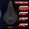 image:imageBUCKLOS Bike Saddle 3D Printing Bike Seat Mountain Road Comfortable Bicycle CushionFit for MTB BMX XC Gravel Bikes Road Bikes3D3155mmCarbonMatte Bottom