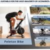 image:imageBUCKLOS Bike Seat for Comfort Men Women Wide Bicycle Seats Large Bike Saddle for Ebike Beach Cruiser Peloton Stationary Bikeblack