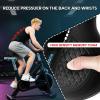 image:imageBUCKLOS Comfortable Bike Seat Cushion for Men Women Wide Bicycle Saddle Soft Memory Foam Padded Replacement Seats Fit for Peloton Exercise Bikes EbikeCruiserBLUE