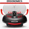 image:imageBUCKLOS Comfortable Bike Seat Cushion for Men Women Wide Bicycle Saddle Soft Memory Foam Padded Replacement Seats Fit for Peloton Exercise Bikes EbikeCruiserBLACK