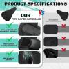 image:imageBUCKLOS Gel Bike Seat Cover Bicycle Seat Cushion Comfort for Men Women Waterproof Extra Soft Bicycle Saddle Cover Fit for Stationary Mountain amp Road BikesLycra Gel 2SILVER