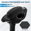 image:imageBUCKLOS Gel Bike Seat Cover Bicycle Seat Cushion Comfort for Men Women Waterproof Extra Soft Bicycle Saddle Cover Fit for Stationary Mountain amp Road BikesLycra GelSILVER