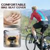 image:imageBUCKLOS Gel Bike Seat Cover Bicycle Seat Cushion Comfort for Men Women Waterproof Extra Soft Bicycle Saddle Cover Fit for Stationary Mountain amp Road BikesPUGel 2SILVER