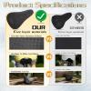 image:imageBUCKLOS Gel Bike Seat Cover Bicycle Seat Cushion Comfort for Men Women Waterproof Extra Soft Bicycle Saddle Cover Fit for Stationary Mountain amp Road BikesPUGel 3SILVER