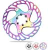 image:imageBUCKLOS IIIPRO 140mm 160mm 180mm 203mm Floating Bike Disc Brake Rotor with 6 Bolts Mountain Bike MTB Stainless Steel Bicycle Disc Brakes Rotors for Road BikeEbikeBMXBlackMulticolour
