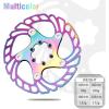 image:imageBUCKLOS IIIPRO 140mm 160mm 180mm 203mm Floating Bike Disc Brake Rotor with 6 Bolts Mountain Bike MTB Stainless Steel Bicycle Disc Brakes Rotors for Road BikeEbikeBMXBlackMulticolour