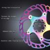 image:imageBUCKLOS IIIPRO 140mm 160mm 180mm 203mm Floating Bike Disc Brake Rotor with 6 Bolts Mountain Bike MTB Stainless Steel Bicycle Disc Brakes Rotors for Road BikeEbikeBMXBlackMulticolour
