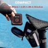 image:imageBUCKLOS Mini Bike Pump Electric Portable Max 150PSI with Digital Pressure Gauge Tiny Bicycle Tire Pump Auto Stop Rechargeable Air Pumps Presta and Schrader Valve for Road Mountain Bike EBikeblackred